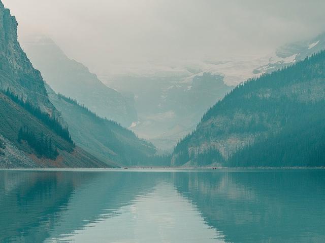 Apple Ios 10 Mountain River Wallpapers