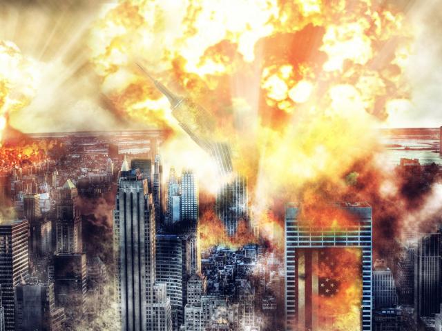 Atomic Cityscape Wallpapers